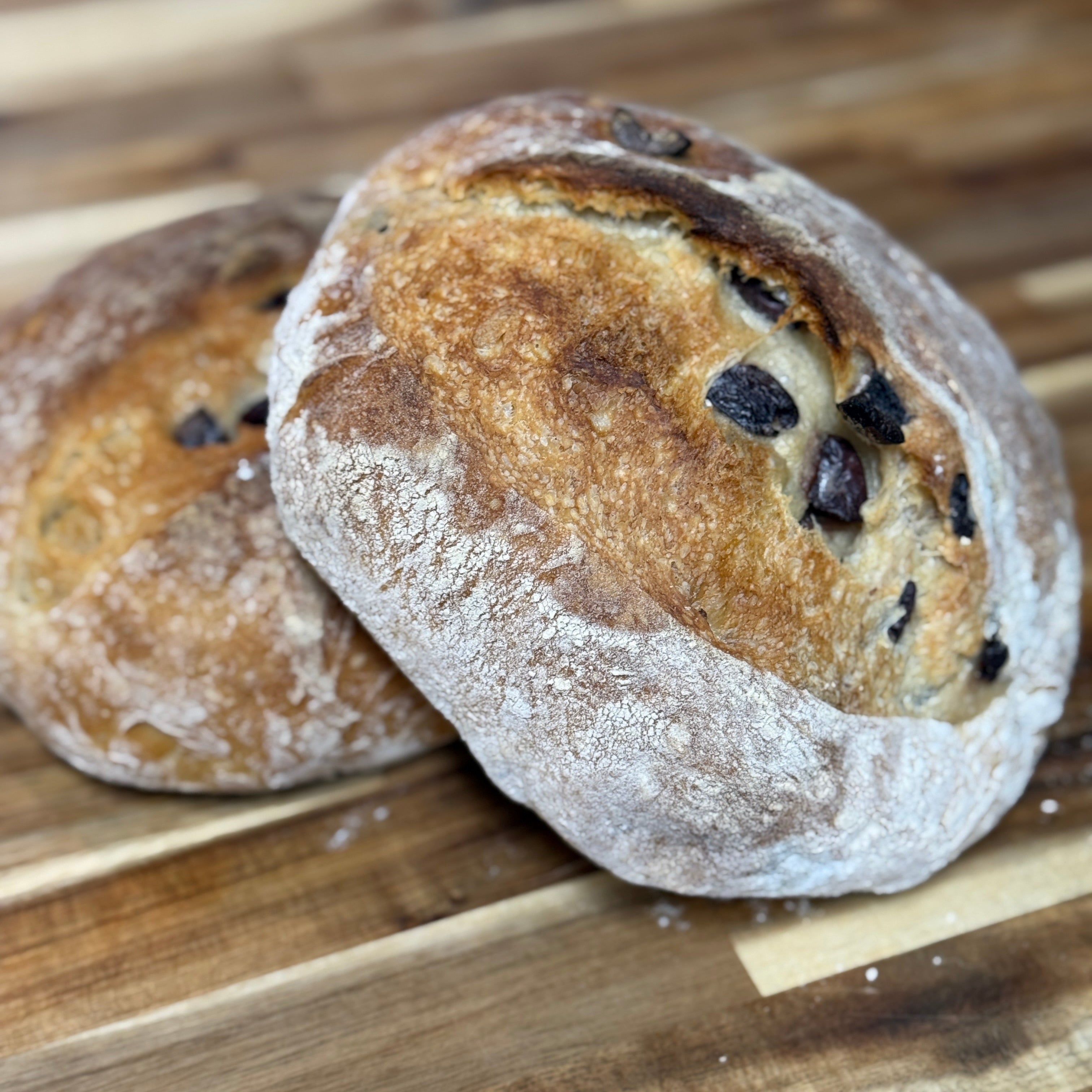 Rustic Olive Bread