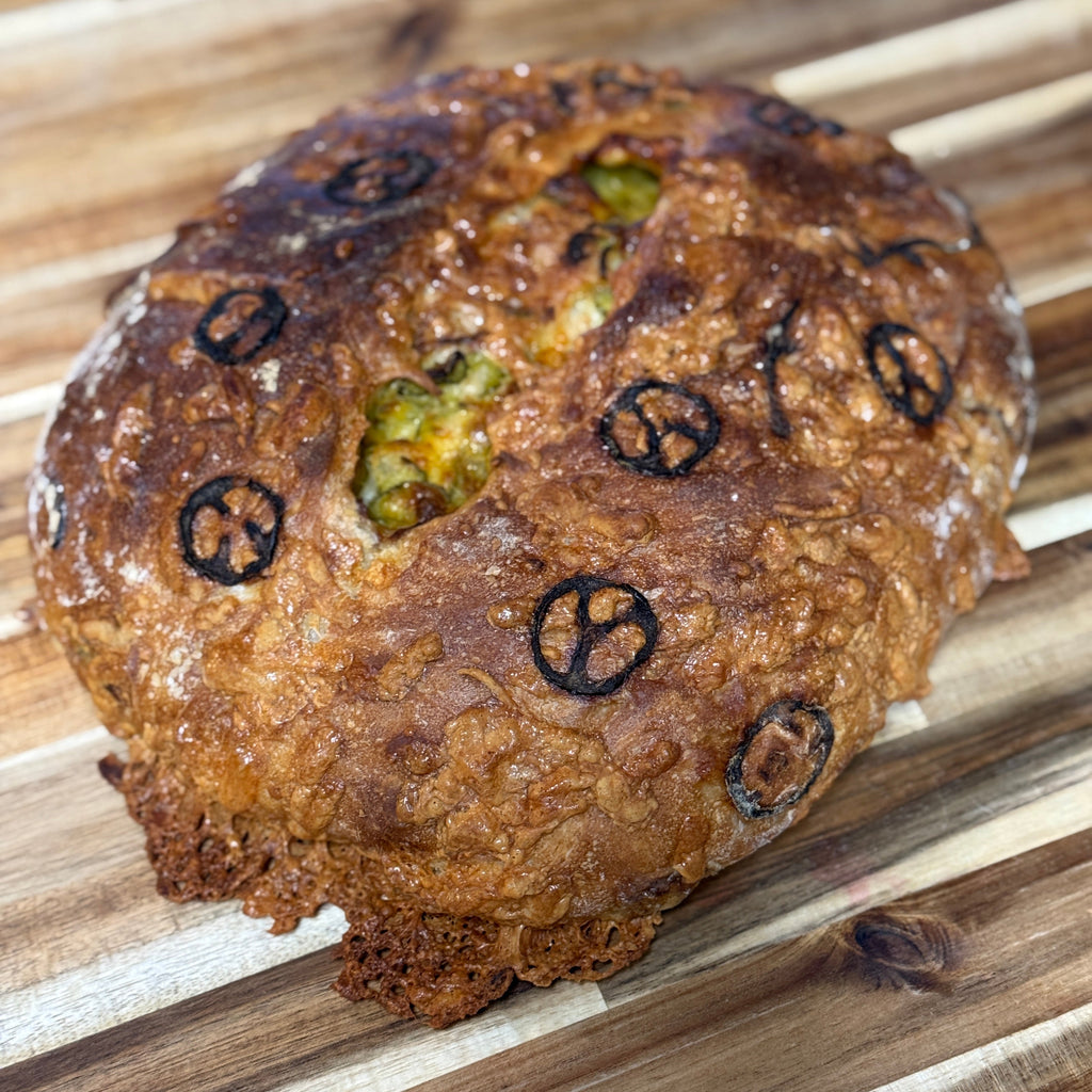 Rustic Cheddar Jalapeno Bread