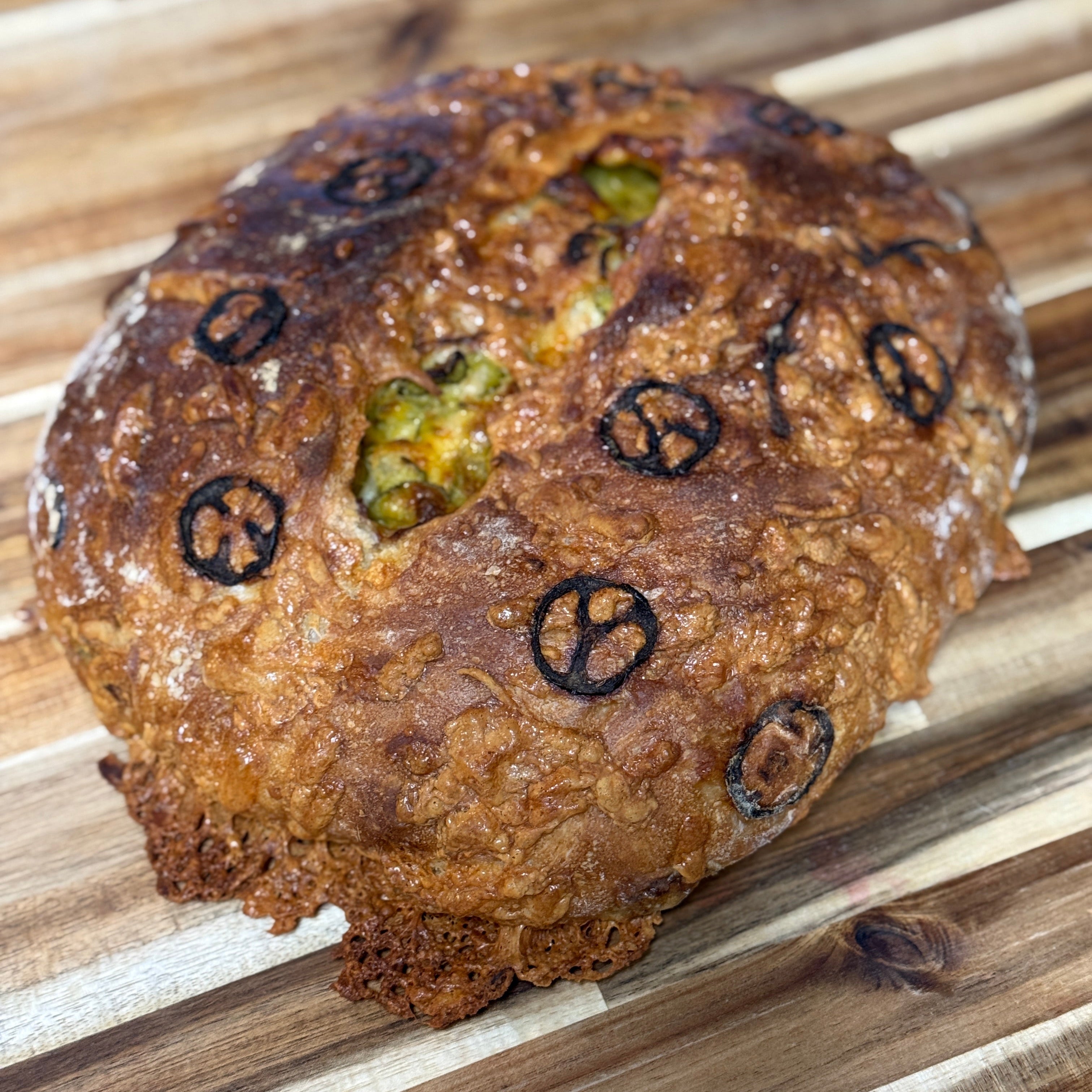 Rustic Cheddar Jalapeno Bread