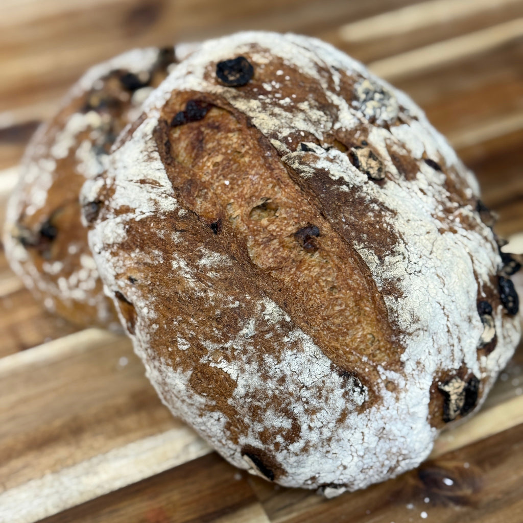Rustic Cranberry Walnut Bread